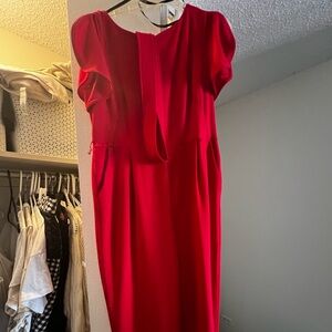 Calvin Klein Vibrant Red Garment